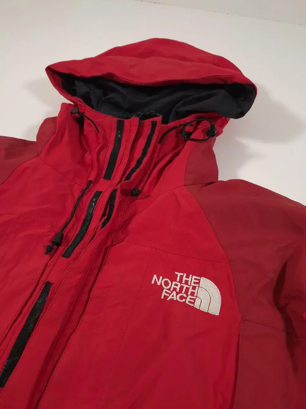 The North Face Jacket Mens L Red Summit Series Gore-Tex XCR Hooded Waterproof